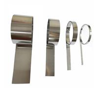 Bande en acier inoxydable 301 haute élasticité de 1 mètre, épaisseur 0,2 mm, largeur 5 mm, disponible en plusieurs longueurs : 8, 10, 12, 15, 20, 25, 30, 35, 40, 50 et 60 mm, 1 pièce(0.2x25x1000mm)