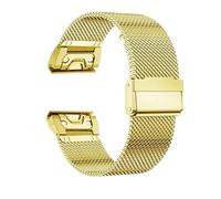Bande en acier inoxydable de 1,0 maille pour garmin Smart Watch Bandle de remplacement 20 mm 22 mm 26 mm Bracelet de bracelet Bracelet Bandle de montre