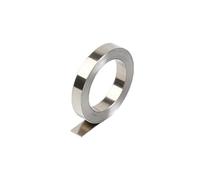 Bande en Acier Plaqué Nickel 0.12mm x 6mm Bande en Nickel pour le Soudage par Points de Batterie Lithium-5m/16.4ft
