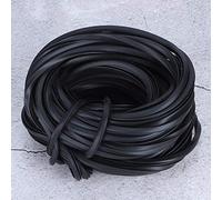 Bande en Caoutchouc, Câble en Caoutchouc de Haute qualité, la Bande en Caoutchouc Est Spécialement Conçue pour Le Jardin de Pelouse de Patio pour la Serre (18 mètres)
