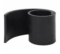 Bande en caoutchouc pour chasse-neige - 120 x 15 x 1 cm - Noir - En caoutchouc styrène-butadiène - Durable et résistant aux intempéries - Idéal pour éliminer la neige et la glace