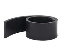 Bande en caoutchouc pour chasse-neige - 120 x 8 x 1 cm - Noir - En caoutchouc styrène-butadiène - Durable et résistant aux intempéries - Idéal pour éliminer la neige et la glace