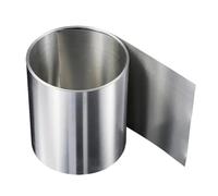 Bande En Feuille D'acier Inoxydable 301 De 20 Mm De Largeur Et 1 M De Longueur, Épaisseur Variable (0,1 Mm À 0,8 Mm), Haute Élasticité.(0.15x20x1000mm)