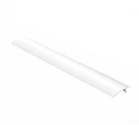 Bande en PVC rigide pour application de base murale dans des intérieurs contemporains avec intégrité dimensionnelle dans des conditions environnementales variables (63,5 cm, blanc)