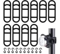 Bande En Silicone Pour Éclairage De Vélo.[R208]