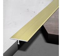 Bande en T en aluminium imperméable et pour sol - Idéal pour tous les flo pes - Parfait pour les joints sans couture et les touches
