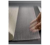 Bande et toile de fibre verre pour placo,Ruban adhésif renfort mural joint,Grille résistante aux fissures intérieure/extérieure villas béton(100 g/m²-50 meters)