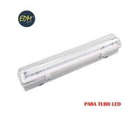 Bande Étanche Pour Tube Led Eq 1x18w 65 Cm Edm Ip44