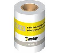 Bande étanchéité BE14 - Rouleau de 10 m WEBER Blanc G