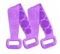 Bande Exfoliante En Silicone Pour Le Corps, Accessoire De Bain Double Face (2H)