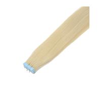 Bande Extension Extensions de cheveux naturels à bande adhésive, ensemble 20 pièces, application facile for fins et épais, instantanés(613 Light Blonde,20 PCS_20 INCHES)