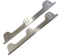 Bande Fente Cuisine Acier Inoxydable Anti-chaleur Bande Fente(Model Silver)