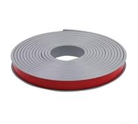 Bande flexible en TPE pour bords de meubles en forme de U 25 mm, pour protection des coins et des bords, facile à appliquer pour une utilisation sûre et esthétique (500 cm, blanc)