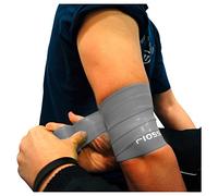 Bande Flossband de 5 cm (taille standard) - Longueur de 206 cm, Level 4 - grau - extra stark - 1,8 mm