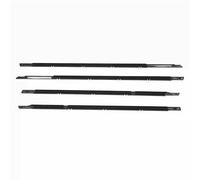 Bande Garniture Voiture Ceinture de porte avant et arrière adaptée à la huitième génération 2008, moulage de bande d'étanchéité, 4 pièces, 72910TA0A01 Voiture Protection Bord Porte