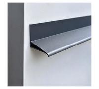 Bande goutte d'eau mur vertical, Profil goutte bec d'aigle | Stoppe écoulement eau derrière gouttières, Protéger Planche fascia Des dégâts eau(Gray W 5cm,L-150cm/59.1")