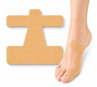 Bande Hallux Valgus Prédécoupée, Tape Correcteur d'Orteil Imperméable | Tape hallux valgus prédécoupé, élastique, étanche et respirant pour toutes les chaussures et activités.(Couleur,60pcs)