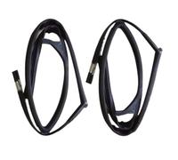 Bande imperméable Pour Nissan pour frontière 98-2005 | Caoutchoucs de course de verre de porte 2 pièces 80331-2S400,80330-2S400