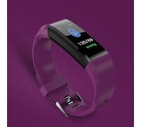 Bande Intelligente Numérique Sport Montre Intelligente Hommes Femme Pression Artérielle Fréquence Cardiaque Moniteur Étanche Fitness Bracelet Pour Android Ios.Purple.