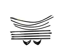 Bande Joint Moulure Décorative Chromée Noire Porte Et Fenêtre Baguette Garniture Pour BMW Série 3 Berline G20 2018-2021 2022 2023 2024 2025