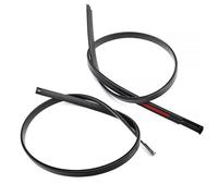 Bande Joint Voiture 1 Paire Bandes D'étanchéité Toit Voiture Accessoires Pour Toyota Pour Tundra Pour Crewmax 2008-2021 755510C060 755520C060 Fenêtre Voiture Joint