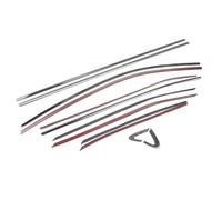 Bande Joint Voiture Bande garniture fenêtre extérieure voiture joint pare-brise pare-soleil bouclier eau pour Lexus RX 2016 2017 2018 2019 2020 2021 2022 Joint Fenêtre Voiture