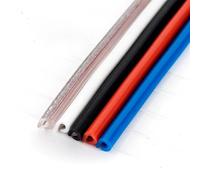 Bande Joint Voiture Bande protection universelle bord portière voiture 5m bande protection anti-rayures garniture d'étanchéité caoutchouc moulage voiture Voiture Coupe-Froid(Rouge)