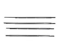 Bande Joint Voiture Compatible Avec Accord 2008 2009 2010 2011 2012 2013 4 Pièces/ensemble Garnitures De Vitre De Porte De Voiture Chromées