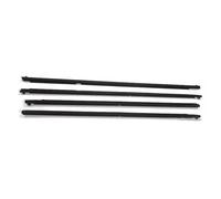 Bande Joint Voiture Compatible Avec Mazda Pour 3 2004 2005 2006 2007 2008 2009 4 Pièces Joint Fenêtre Verre Fenêtre Extérieure Ceintures D'étanchéité Bandes Garniture Pièces Automobiles