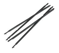 Bande Joint Voiture Compatible Avec Toyota Pour Corolla 2009-2012 4 Pièces Garniture Moulage Météorologique Pour Vitres Extérieures De Voiture 7571002210(Black)