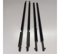 Bande Joint Voiture Lot 4 Joints Protection Caoutchouc Vitres Extérieures Pour Toyota Pour RAV4 2009-2012 75720-0R020 Joints portes et fenêtres(EU)