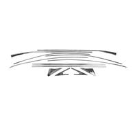 Bande Joint Voiture Lot de 12 bandes décoratives pour vitres extérieures de voiture, pour Lexus ES ES300h ES350 2019-2022 Joint Fenêtre Voiture