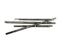 Bande Joint Voiture Pour Acura 2009-2014 Bandes d'étanchéité pour vitres de voiture Joints de garniture Moulures Accessoires de style extérieur 4 pièces Joint Fenêtre Voiture
