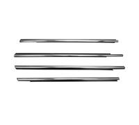 Bande Joint Voiture Pour Citroen Pour Elysee 2014 2015 2016 Joint caoutchouc vitre voiture Joint extérieur porte latérale Moulure garniture Joint Fenêtre Voiture(Chrome)