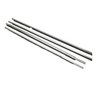 Bande Joint Voiture Pour Toyota Pour Corolla 2009-2012 Garniture Fenêtre Extérieure Voiture Joint étanchéité Pare-Soleil Chrome Couche Protection Contre eau Joint Bande Joint Fenêtre Voiture(Chrome)