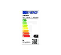 Bande LED 12V L60 11W/M 12 IP65-NW 900lm/m 4000K Ra90 IP65 33309
