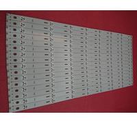 Bande LED 16 pièces/ensemble 8LED 700mm, pour 65D2000i 65D2060G, LB-M650-E1-A-SE, Nipseyteko