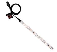 Bande LED - Bande avec design magnétique, source et câble résistant | Lampe polyvalente pour la zone de travail, la maison, le garage, l'atelier, l