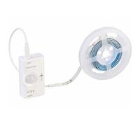 Bande LED blanc chaud sans fil rechargeable 180 lm avec capteur PIR - 1 m [Lunartec]