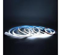 Bande LED COB 24V Blanc froid 6000k 2m 3mm, Arote COB LED Ruban 384leds/m dimmable haute densité DIY sans alimentation IP20 pour la maison de cuisine de la chambre à coucher décoration intérieure