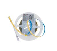 Bande LED COB 10 W/m 5 m 24 V 6400 K IP20