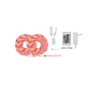 Bande LED dimmable RGB LED Strip Télécommande Changement de couleur Bande LED autocollante, 28W 1010 lm, L 300 cm