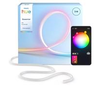 Philips Hue Ruban LED Flux – Chromasync, 1200 lm, éclairage coloré et blanc naturel intense, 5 m