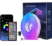 Bande LED, fonction de synchronisation de la musique, design étanche, 20M