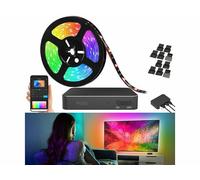 Bande LED IC RVB connectée et intelligente pour TV 55""-65"" avec boîtier de synchronisation HDMI