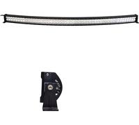Bande LED incurvée, puissances de 120W à 300W, IP67 étanche, 52 pouces Kit sans fil