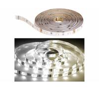 Bande LED LAT-530 à intensité variable 800 lm - 5 m - blanc ajustable Luminea Home Control