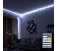 Bande LED Lumineuse Dimmable Avec Télécommande CCT Autocollante L 300 Cm