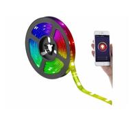 Luminea Bande LED RVB USB connectée à commandes vocales - 2 m Home Control