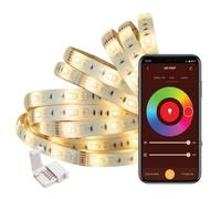 Bande LED Muvit IO MIOLST002 / 5 m / 24 W / Couleurs RGB + CCT / Intensité variable / Wi-Fi